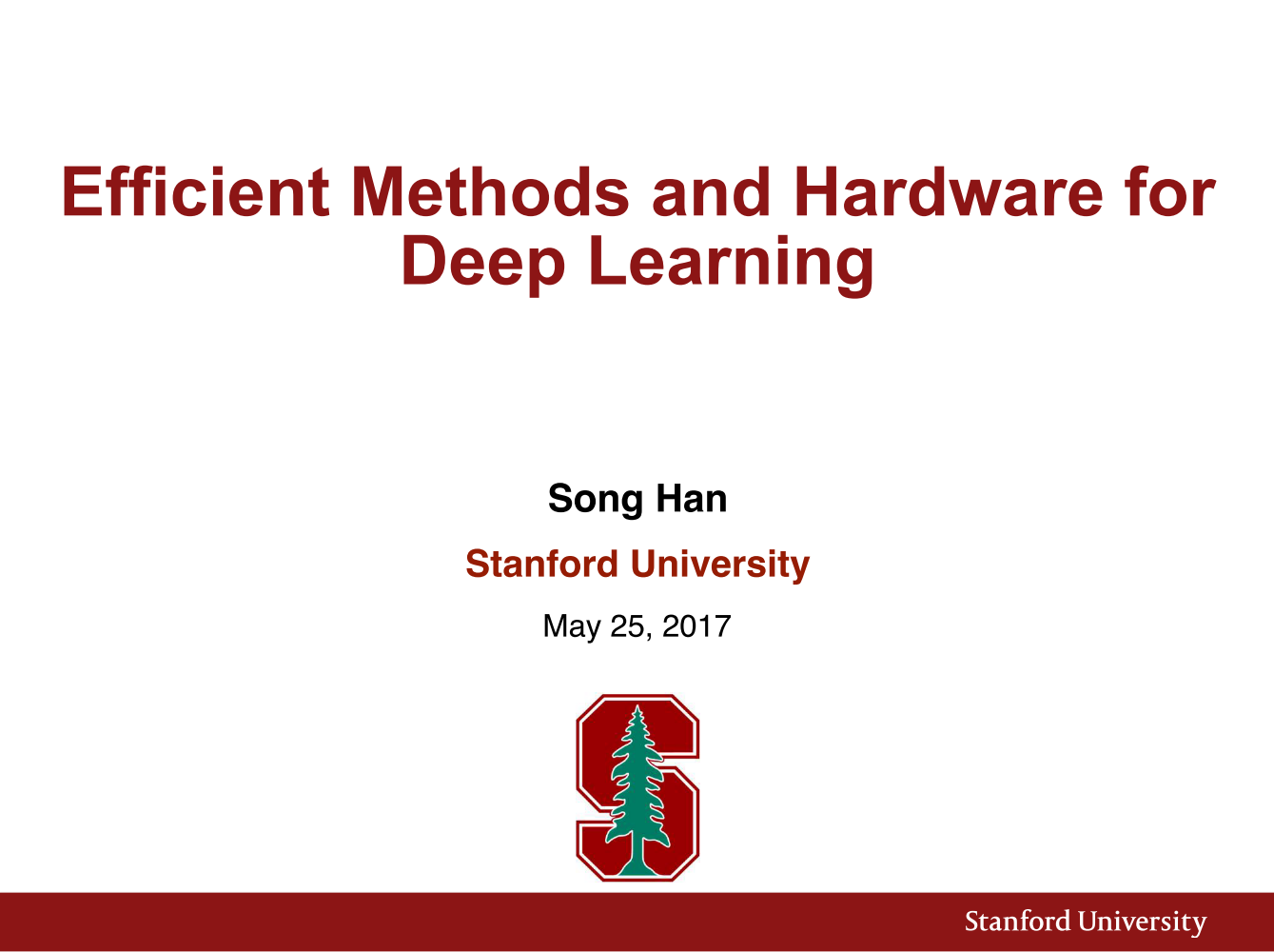 15. Efficient Methods and Hardware for Deep Learning