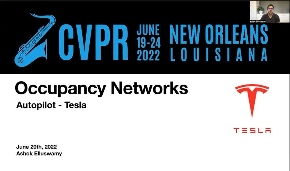 Ashok Elluswamy (Tesla) CVPR 2022 Workshop on Autonomous Vehicles (Occupancy Network) 정리