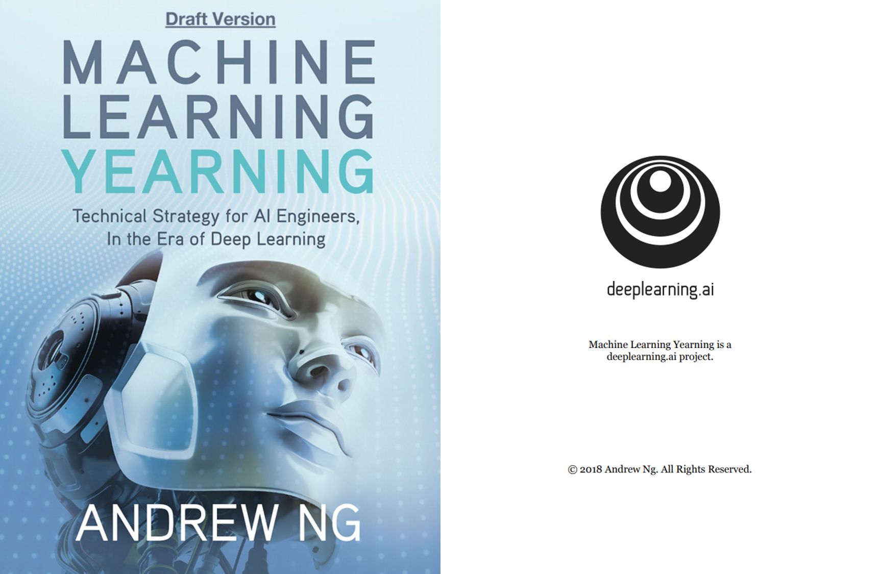 Machine Learning Yearning (Andrew Ng)과 AI 관련 글